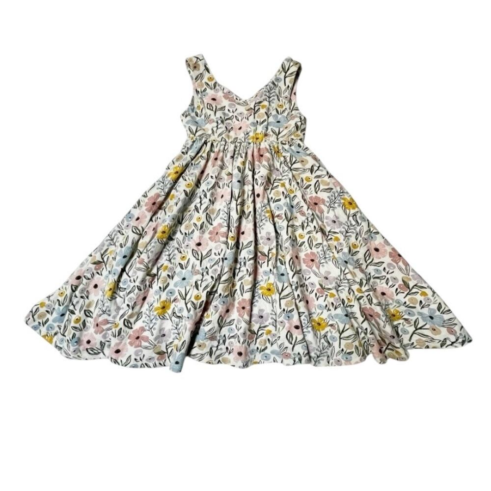 Remie Girl Floral Sleeveless Twirl Dress Size 5